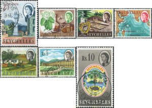 772285 USED SEYCHELLES 1962 MOTIVOS VARIOS. REINA ISABEL II