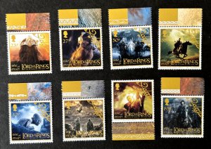 Isle of Man: 2003, The Making of the Lord of the Rings Trilogy,  MNH set + M/S