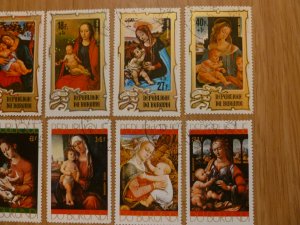 BURUNDI stamps NOEL 1968-1976 Art Christmas #1