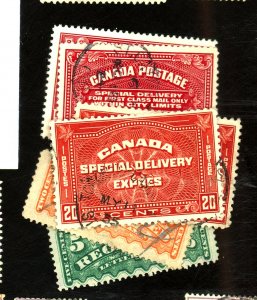 CANADA #E2 4-6 F1-2 USED FVF E4 SM THIN Cat $63