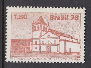 Brazil 1572 Church mnh