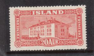 Iceland #146 Extra Fine Never Hinged Short Perf