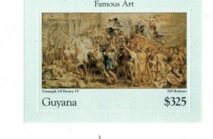 Guyana 1996 - SC# 3041 Ruben's Famous Art, Painting - Souvenir Sheet - MNH