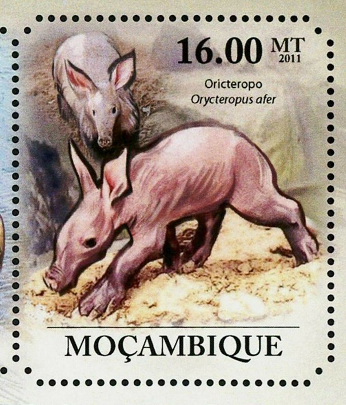 Pangolins & Aardvarks Manis Temminckii Orycteropus After S/S MNH #4959-4964