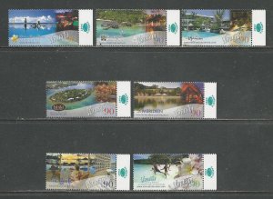 Vanuatu Scott catalog # 949-955 Mint NH