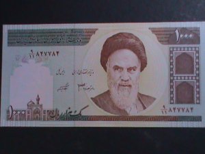 ​IRAN- BANK OF MARKAZI IRAN-1000 RIALS UN CIRCULATED BANK NOTE  XF