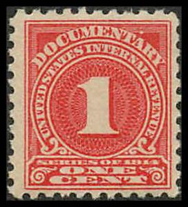 R207 Mint F-VF NH Documentary