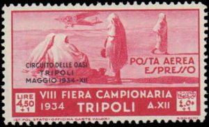 Tripolitania #CE1-CE2, Complete Set(2), 1934, Hinged