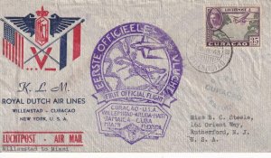 1943, 1st Flt., Willemstad, Curacao to Miami, FL, See Remark (C4126)