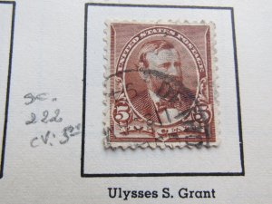 US, Scott 223 used, 1890-93