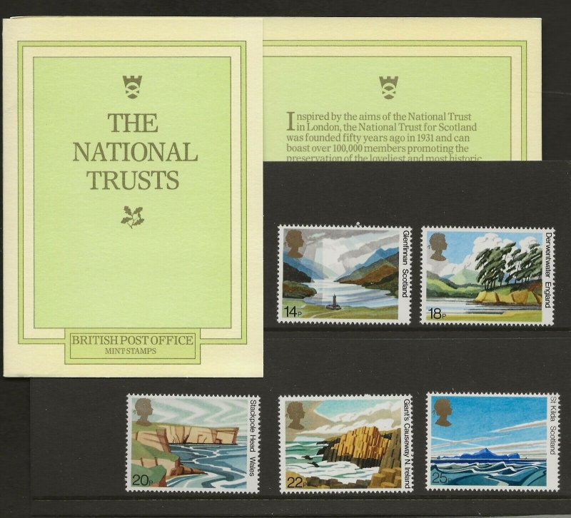 1981 THE NATIONAL TRUST PRESENTATION PACK 127