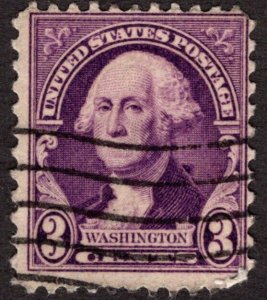 1932, US 3c, Washington, Used, Sc 720