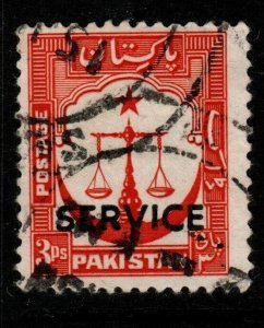 PAKISTAN SGO14 1948 3p RED USED