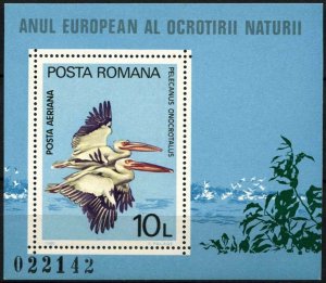 1983 Romania 3711/B167 European nature protection
