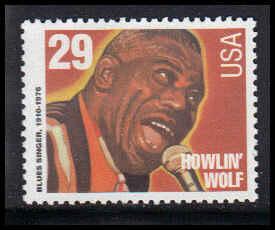 2861 29c Howlin' Wolf Fine MNH Z3824