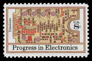 PCBstamps   US #1501 8c Electronics - Transistors, MNH, (31)