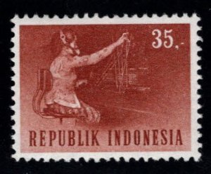 Indonesia Scott 637 Used  1964 Telephone switchboard operator stamp