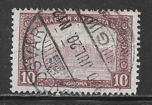 Hungary 126: 10k Parliament Building Budapest, used, F-VF