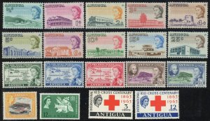 Antigua Queen Elizabeth II Postage British Commonwealth Stamp Collection MLH OG