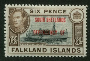 FALKLAND ISLANDS (SOUTH SHETLANDS) #5L6 MINT