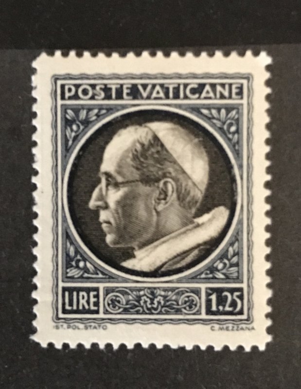 Vatican City 1940 #74, MNH, CV $.45