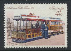 SG 1222  SC# 1156 Used  - Historic Trams 