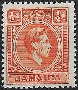 1951 Jamaica 148 King George VI ½d MNH