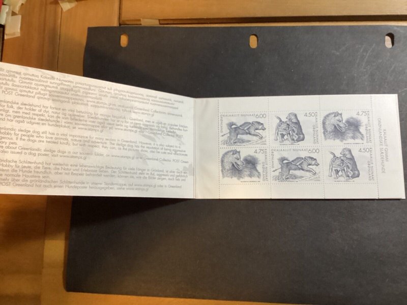 ICOLLECTZONE Greenland 411b Complete Booklet XF NH (A300)