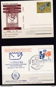 Poland 10 Postal Stationary card 5zl Special cancel 16122