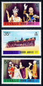 Tuvalu #43-45  Set of 3 MNH