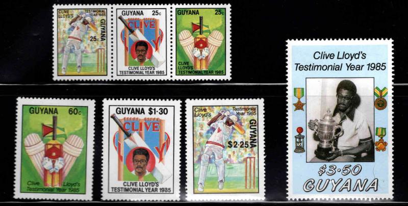 GUYANA Scott  1394 a-c  MNH** stamp set