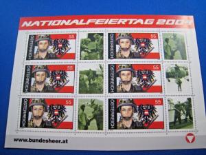 AUSTRIA 2004 - SCOTT #1973  FDC, POSTCARD & MINISHEET   (brig)