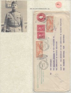 1936 General William Rivers, USA to Filipino Members, Institute of ... (52926)