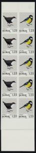 Norway 762a Booklet MNH Birds