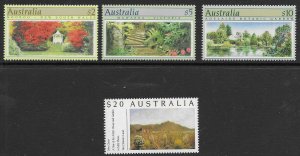 Australia 1132-35  1989  set  4  vf  mint NH