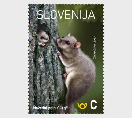 2023 Slovenia Dormouse (3) Fauna Issue (Scott NA) MNH | Europe ...