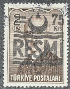 DYNAMITE Stamps: Turkey Scott #O36 - USED