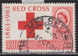 Rhodesia & Nyasaland 188 International Red Cross 1963