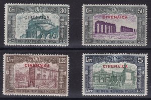 1930 Cyrenaica, n . 68/71 Militia III 4 values MNH / **