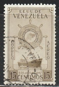 Venezuela    556    (O )     1953    Poste aérienne