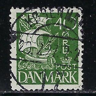 Denmark Scott # 197, used