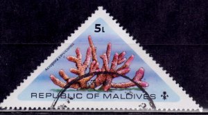 Maldives, 1975, Marine Life - Staghorn Corals, 5L, sc#561, used*