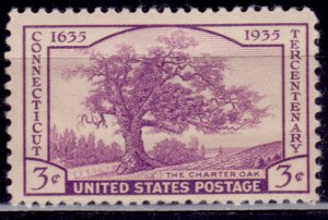 United States, 1935, Charter Oak, 3c, sc#772, MNH