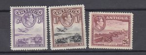 J44057 JL Stamps 1938 antigua mh #90-2 king