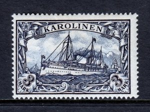 Caroline Islands - Scott #18 - MH - Ink stamp on reverse - SCV $10