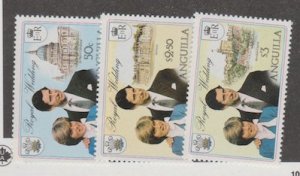 Anguilla Scott #444-445-446 Stamp  - Mint NH Set