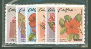 Cape Verde #416-21  Single (Complete Set)