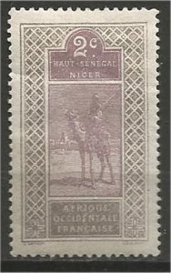 UPPER SENEGAL AND NIGER, 1914, MH.2c, Camel Scott 19