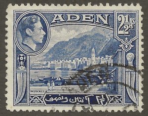Aden (1939) - Scott # 21,  Used