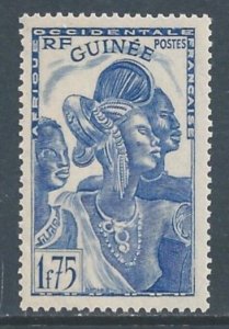 French Guinea #153 NH 1.75fr Guinea Women